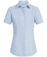Greiff Damen-Bluse BASIC, Regular Fit, Stretch, easy-care, 6516, bleu, Größe 36