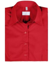 Greiff Damen-Bluse BASIC, Regular Fit, Stretch, easy-care, 6516, rot, Größe 44