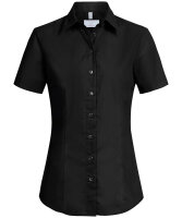 Greiff Damen-Bluse BASIC, Regular Fit, Stretch, easy-care, 6516, schwarz, Größe 44