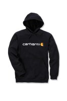 Carhartt 100074 Sweatshirt mit Signature Logo - Schwarz - L