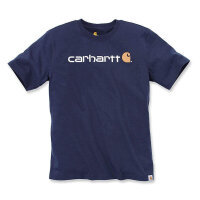 Carhartt 103361 Core Logo Herren-T-Shirt Marineblau L