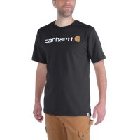 Carhartt 103361 Core Logo Herren-T-Shirt Schwarz M