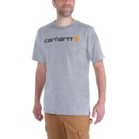Carhartt 103361 Core Logo Herren-T-Shirt Hellgrau M