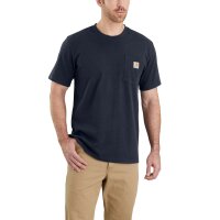 Carhartt 103296 Herren T-Shirt Work Pocket Navy XXL