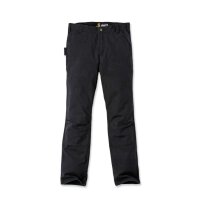 Carhartt Herren Rugged Flex Straight Fit Duck Double-Front Tapered Utility Work Pant Black W30/L32