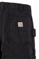 Carhartt Herren Rugged Flex Straight Fit Duck Double-Front Tapered Utility Work Pant Black W40/L32