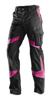 KÜBLER ACTIVIQ Damenhose 2550, Farbe: Schwarz/Pink, Größe: 34