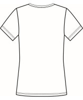 Greiff Damen-Shirt V-Neck CORPORATE WEAR 6864 SHIRTS Regular Fit - Schwarz - Gr. XXL