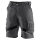 KÜBLER ACTIVIQ Shorts, Farbe: Anthrazit/Schwarz, Größe: 56