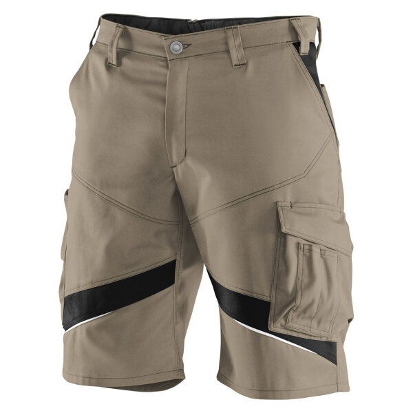 KÜBLER ACTIVIQ Shorts, Farbe: Sand/Schwarz, Größe: 56
