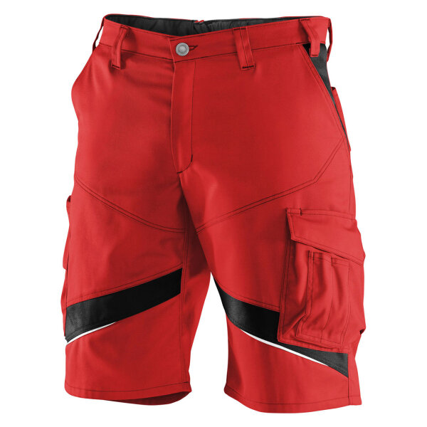 KÜBLER ACTIVIQ Shorts, Farbe: Mittelrot/Schwarz, Größe: 46