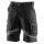 KÜBLER ACTIVIQ Shorts, Farbe: Schwarz/Anthrazit, Größe: 44
