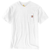 Carhartt 103296 Herren T-Shirt Work Pocket Weiß M