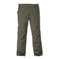 Carhartt Herren Rugged Flex Straight Fit Duck Double-Front Tapered Utility Work Pant Tarmac W32/L30