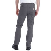 Carhartt Herren Rugged Flex Straight Fit Duck Double-Front Tapered Utility Work Pant Gravel W32/L34
