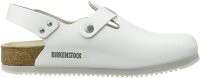 BIRKENSTOCK Womens Clogs and Mules, White Weiß, US:5.5