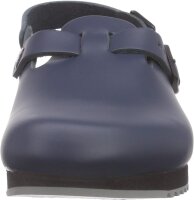 Birkenstock Professional TOKIO Naturleder Unisex-Erwachsene Clogs, Normales Fußbett, Blau, 46 EU