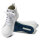 Birkenstock QO 700 O2 Sicherheitsschuh aus Naturleder mit auswechselbarem Fußbett - Weiß - Gr. 39