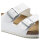 Berufsschuhe Unisex-Erwachsene Pantoletten, Birkenstock Arizona Birko-Flor Weiß 39 Normal