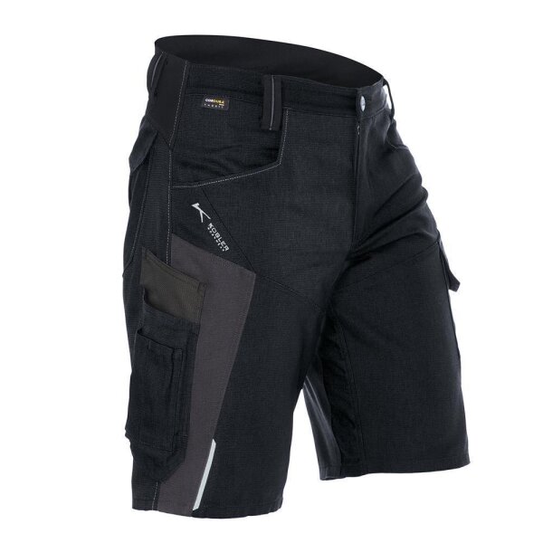 KÜBLER BODYFORCE Shorts, Farbe: schwarz/anthrazit, Größe: 60