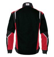 Kübler Bodyforce Jacke, Farbe: schwarz/mittelrot, Größe: 3XL