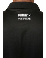 PUMA WORKWEAR Premium Arbeitshemd - Poloshirt aus robustem Gewebe und Reflektoren - Schwarz - Gr. L