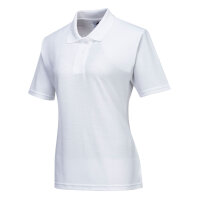 Portwest Naples Damen Polo-Shirt Regulär White s
