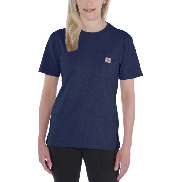 Carhartt 103067 Workwear Pocket S/S T-Shirt Navy L