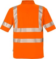 FRISTADS High Vis Poloshirt Kl. 3 7406 PHV Warnschutz-Orange L