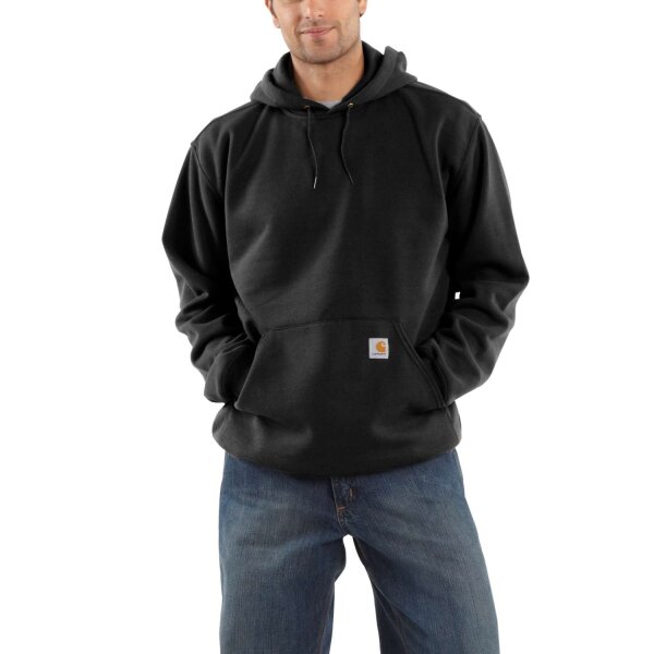 Carhartt Workwear Kapuzenpullover Hooded Sweater Original Fit, M, schwarz, K121BLK