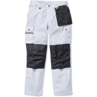 Carhartt  Herren Hose - Multi Pocket Ripstop Pant -  White - W28/L32
