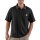 Carhartt Herren Loose Fit Midweight Short-Sleeve Pocket Polo Shirt, Black, M