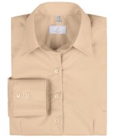Greiff Damen-Bluse BASIC, Regular Fit, Stretch, easy-care, 6515, Farbe: Beige, Größe: 32