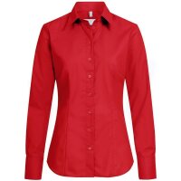 Greiff Damen-Bluse BASIC, Regular Fit, Stretch, easy-care, 6515, Farbe: Rot, Größe: 42