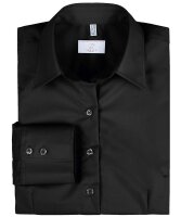 Greiff Damen-Bluse BASIC, Regular Fit, Stretch, easy-care, 6515, schwarz, Größe 40