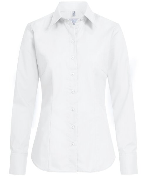 Greiff Damen-Bluse BASIC, Regular Fit, Stretch, easy-care, 6515, Farbe: Weiß, Größe: 32