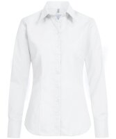 Greiff Damen-Bluse BASIC, Regular Fit, Stretch, easy-care, 6515, weiß, Größe 48