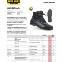 Safety Jogger Energetica Herren Arbeits- und  Sicherheitsschuhe | Stiefel , Größe: 42
