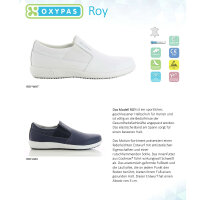 Oxypas  Roy Herren Arbeits- und  Sicherheitsschuhe | Sneaker, Farbe: Marine, Größe: 39